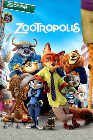 Zootopia Style E Movie Poster 27 x 40 inch