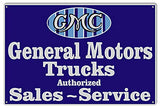 General Motors Trucks Reproduction Garage Art Large Metal Sign 16×24