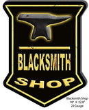 Blacksmith Shop Reproduction Metal Sign 18×22.8