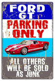 GT Parking Only Metal Sign By Phil Hamilton Comes in 3 Sizes