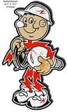Reddy Kilowatt Cut Out Nostalgic Reproduction Metal Sign 14×24