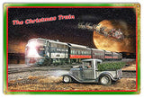 The Christmas Train Holiday Metal Sign By Original Art By Artist Bob Kramer 12×18