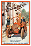 Columbia Automobile Reproduction Garage Shop Metal Sign 12×18