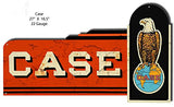 CASE Motor Oil Gas Station Laser Cut Out Metal
