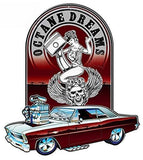 Octane Dreams Cut Out Garage Art Metal Sign By Bernard Oliver 16×18