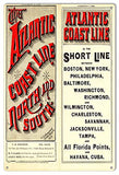 Atlanic Coast Line Reproduction Railroad Metal Sign 12×18