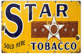 Reproduction Star Tobacco Sign