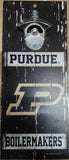 Purdue Boilermakers Sign Wood 5x11 Bottle Opener Alternate