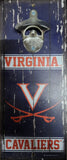 Virginia Cavaliers Sign Wood 5x11 Bottle Opener Alternate