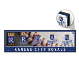 Kansas City Royals Sign 9x30 Wood Evolution