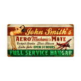 Aero Mechanics Mate - Personalized Metal Sign