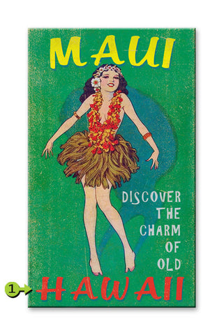 Discover the Charm Wood Sign 23x39