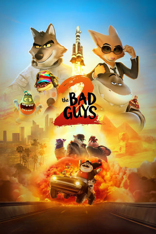 The Bad Guys 2 Style D Movie Poster 11 x 17 inch