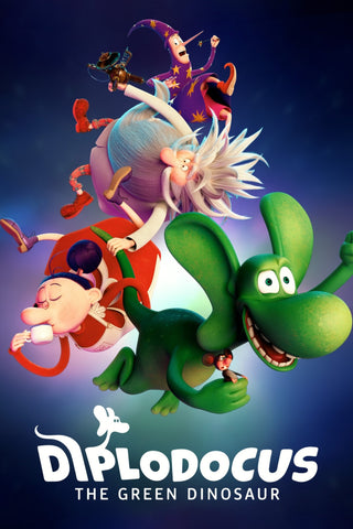 The Green Dinosaur Style E Movie Poster 27 x 40 inch
