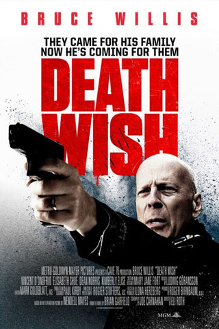 Death Wish Style D Movie Poster 11 x 17 inch
