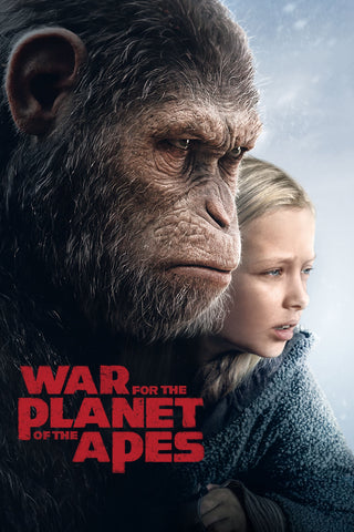 War for the Planet of the Apes Style B Movie Poster 11 x 17 inch