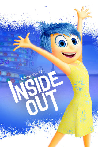 Inside Out Style C Movie Poster 27 x 40 inch