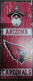 Arizona Cardinals Sign Wood 5x11 Bottle Opener Alternate