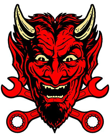 Devil Red Laser Cut Out Sign By Steve McDonald 18x22