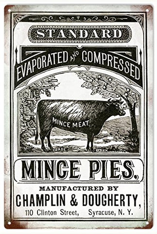 Reproduction Mince Pies Sign