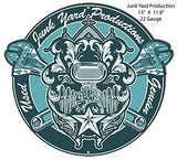Junk Yard Production Metal Cut Out Garage Shop Art By Bernard Oliver