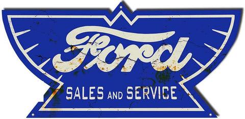 Car Reproduction Laser Cut Out Vintage Garage Shop Metal Sign 9.7×20