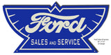 Classic Car Service Reproduction Laser Cut Out Gas Station Metal Sign 9.7×20