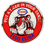 Esso Extra Put A Tiger In Your Tank Vintage Reproduction Metal Sign