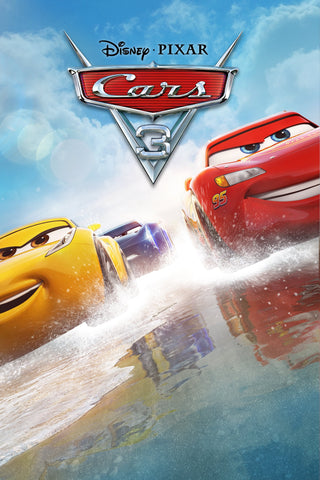 Cars 3 Style D Movie Poster 11 x 17 inch