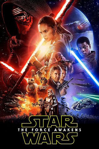 Star Wars: The Force Awakens Style B Movie Poster 11 x 17 inch