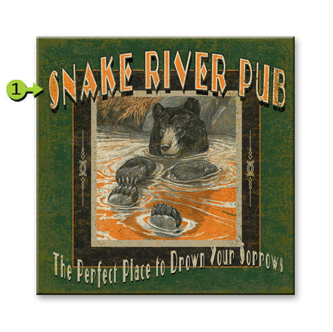 Drown Your Sorrows Metal 28x28