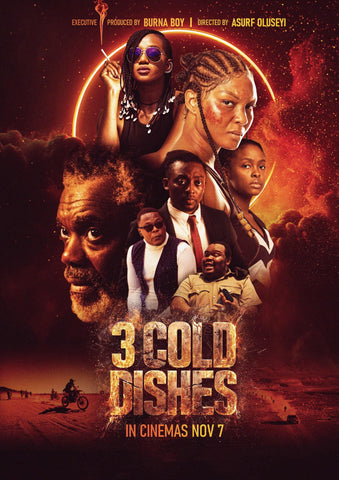 3 Cold Dishes Style C Movie Poster 27 x 40 inch