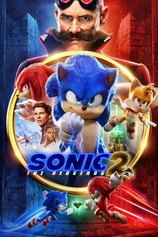 Sonic the Hedgehog 2 Style A Movie Poster 11 x 17 inch