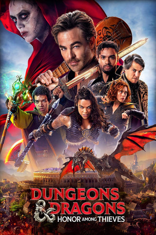 Dungeons & Dragons: Honor Among Thieves Style C Movie Poster 27 x 40 inch