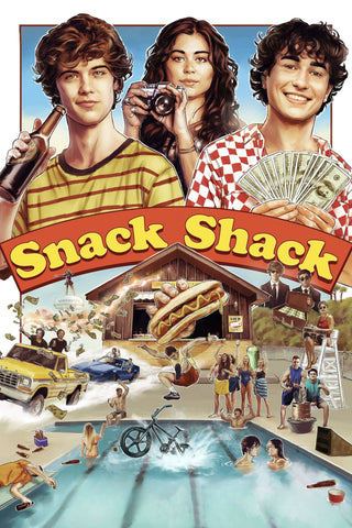 Snack Shack Style D Movie Poster 11 x 17 inch