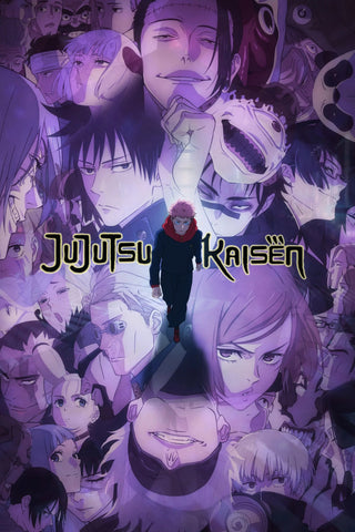 JUJUTSU KAISEN Style: 3 - 11 x 17 inch. TV Show Poster