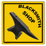 Blacksmith Shop Reproduction Metal Sign 12×12
