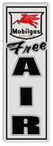 Mobilgas Free Air Reproduction Metal Sign 6?x18? Gas and Motor Oil Garage Art