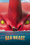 The Sea Beast Style B Movie Poster 27 x 40 inch