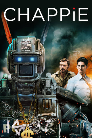 Chappie Style E Movie Poster 27 x 40 inch