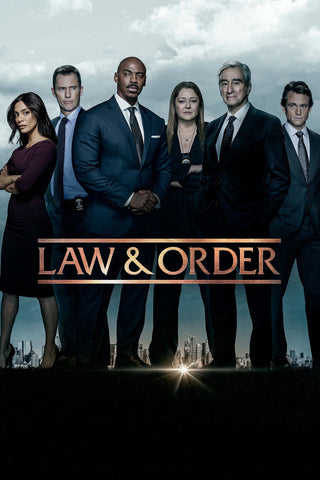 Law & Order Style: 1 - 11 x 17 inch. TV Show Poster