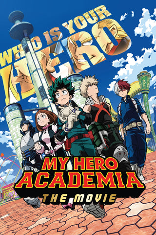 My Hero Academia: Two Heroes Style A Movie Poster 11 x 17 inch