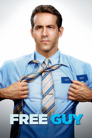 Free Guy Style B Movie Poster 27 x 40 inch