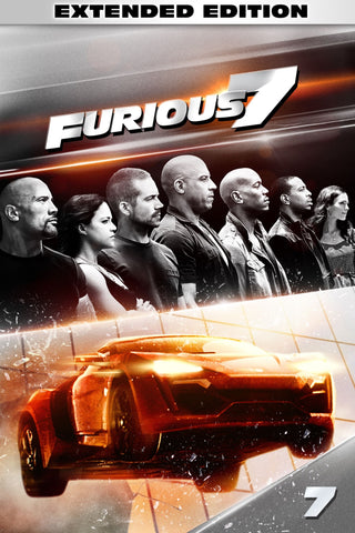 Furious 7 Style C Movie Poster 27 x 40 inch