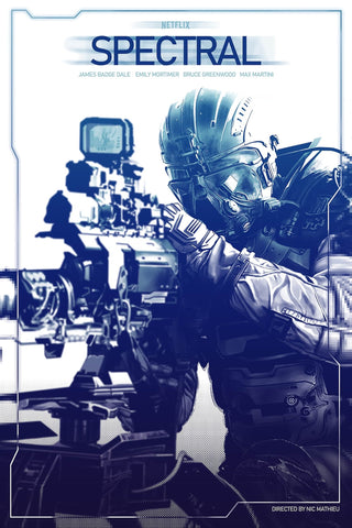 Spectral Style C Movie Poster 27 x 40 inch