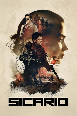 Sicario Style E Movie Poster 11 x 17 inch