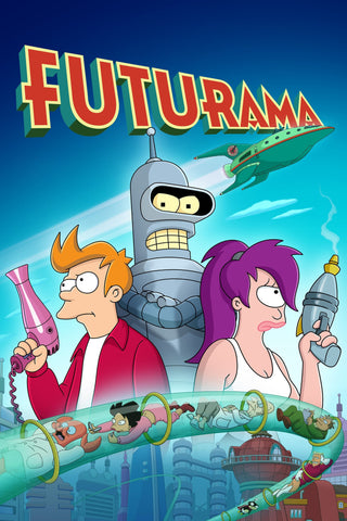 Futurama Style: 3 - 11 x 17 inch. TV Show Poster