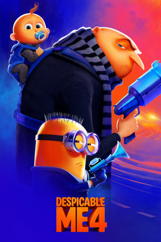 Despicable Me 4 Style D Movie Poster 27 x 40 inch