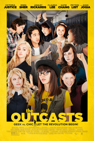 The Outcasts Style D Movie Poster 11 x 17 inch