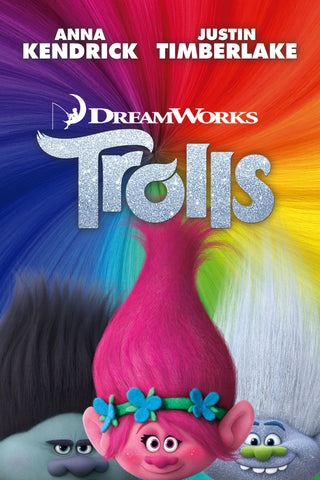 Trolls Style A Movie Poster 27 x 40 inch